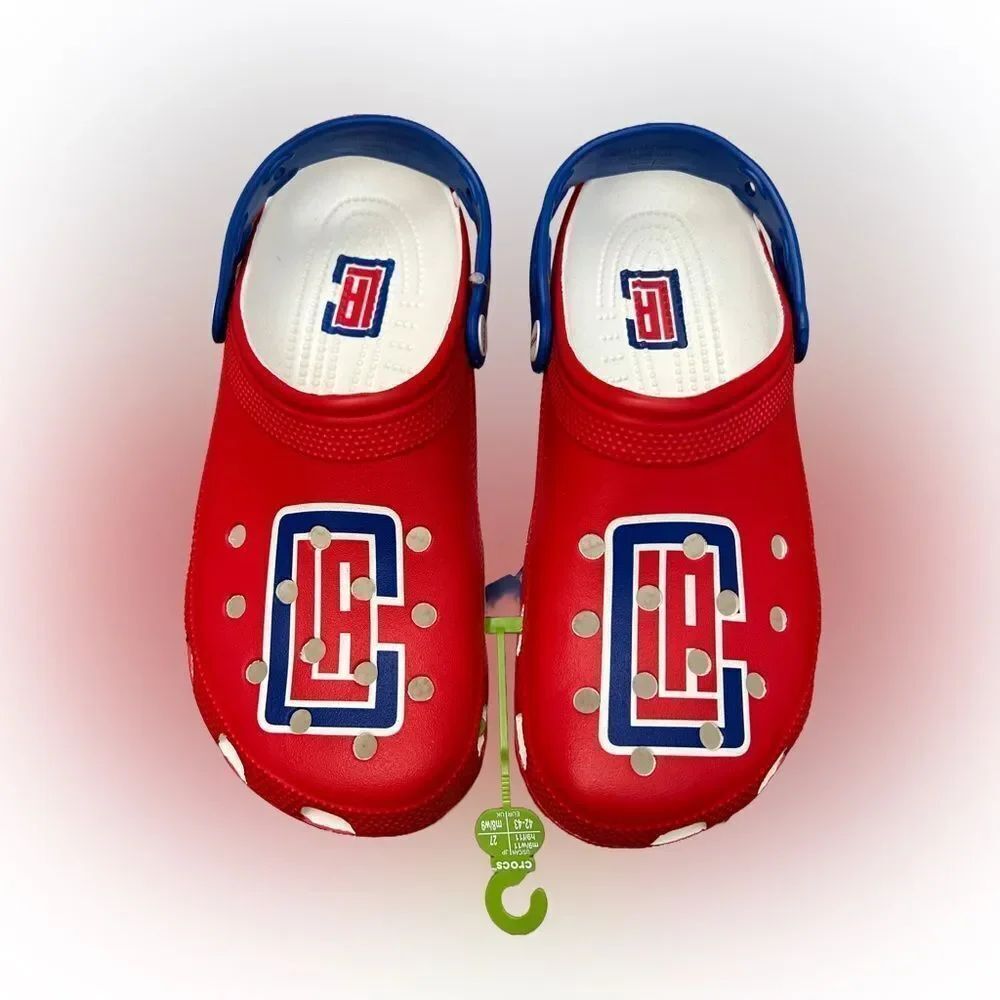 Crocs NBA Los Angeles Clippers Classic Clogs NWT